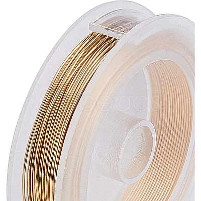 Round Copper Wire for Jewelry Making CWIR-BC0004-0.7mm-07-1