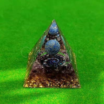 Orgonite Pyramid Resin Energy Generators PW-WG72741-01-1