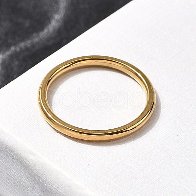 304 Stainless Steel Finger Rings RJEW-D335-01A-G-1