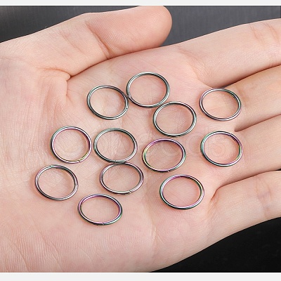 316L Surgical Stainless Steel Hoop Cartilage Earrings WGB51CA-15-1