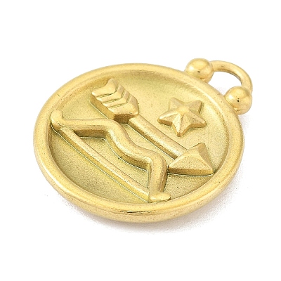 Real 18K Gold Plated Tone 304 Stainless Steel Pendants STAS-K291-01G-09-1