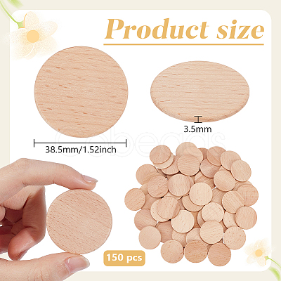 Beech Wood Chips AJEW-WH0077-185-1