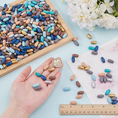 816Pcs Schima Wood Beads WOOD-AR0001-50-1