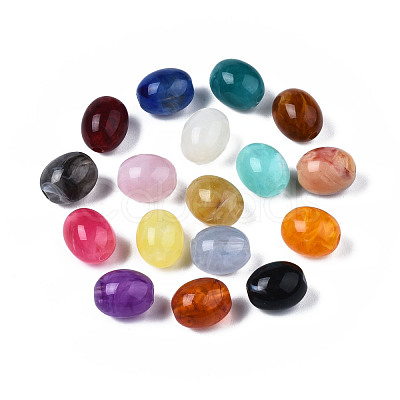 Acrylic Beads X-OACR-N131-005-1