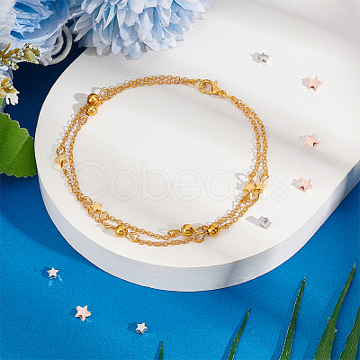 12Pcs 3 Colors 925 Sterling Silver Beads STER-PH0002-09-1