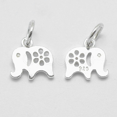 925 Sterling Silver Pendants STER-K170-04S-1