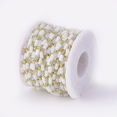 Handmade Glass Beaded Chains CHC-F008-B02-1