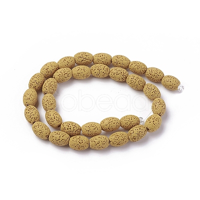 Natural Lava Rock Beads Strands G-F671-03A-10-1