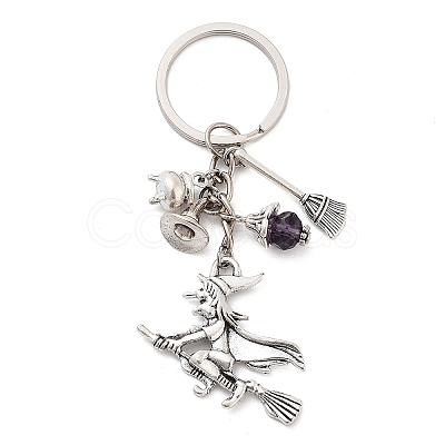 Witch Alloy Keychain KEYC-YW00112-1