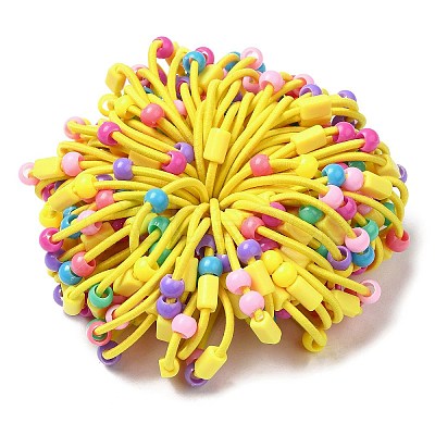 Colorful Nylon Elastic Hair Ties for Girls Kids MRMJ-P017-01D-1