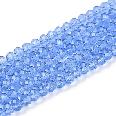 Glass Beads Strands EGLA-A044-T3mm-D14-1