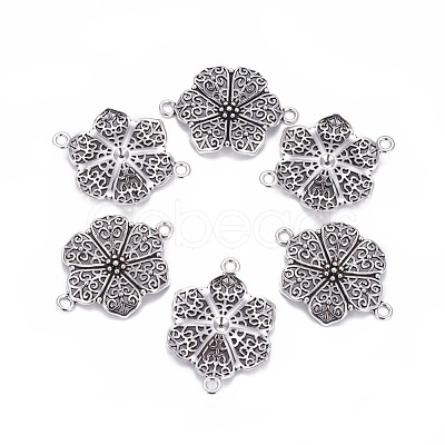 Tibetan Style Links connectors TIBEP-LF9353YKG-AS-FF-1