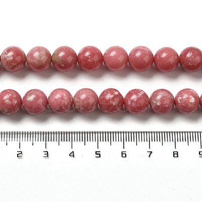 Natural Thulite Beads Strands G-Z044-A02-04-1