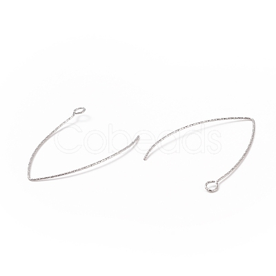 Tarnish Resistant 316 Stainless Steel Earrings Finding STAS-B025-02P-1