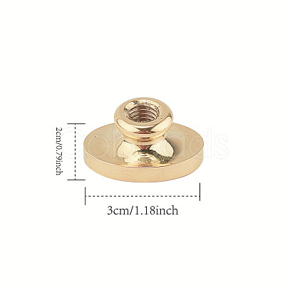 Wax Seal Brass Stamp Head AJEW-WH0213-023-1