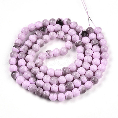 Baking Paint Glass Beads X1-DGLA-N013-8mm-08-1