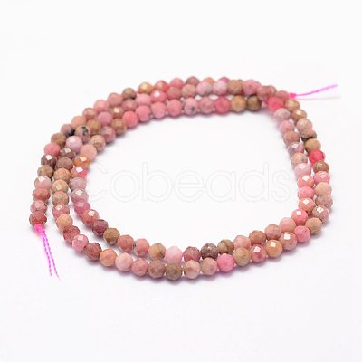 Natural Rhodonite Beads Strands G-F460-57-1