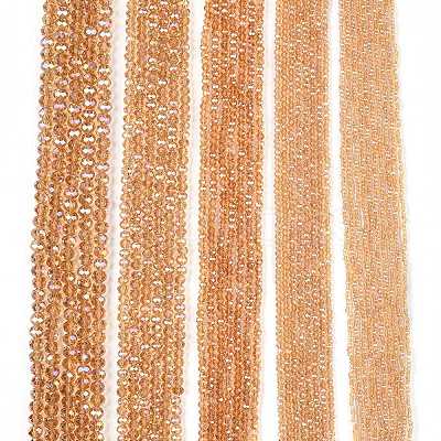 Electroplate Glass Beads Strands EGLA-A044-T8mm-B23-1