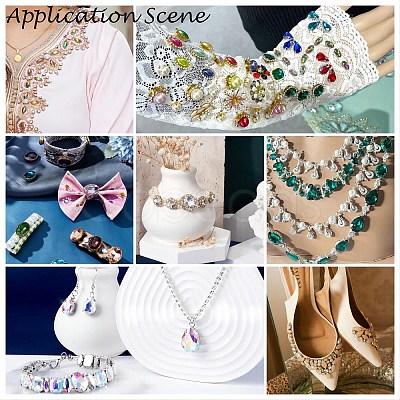 Sew on Rhinestone RGLA-T038-8mm-15-1