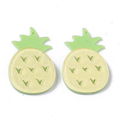 Cellulose Acetate(Resin) Pendants KY-R021-04-1