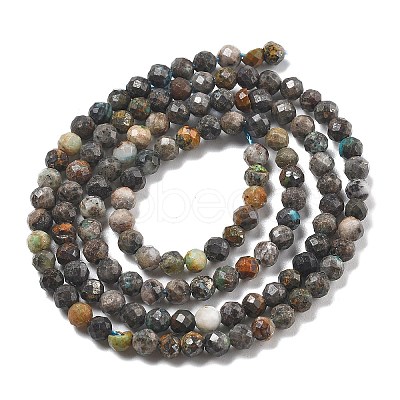 Natural HuBei Turquoise Beads Strands LS-G-G140-A05-05-1