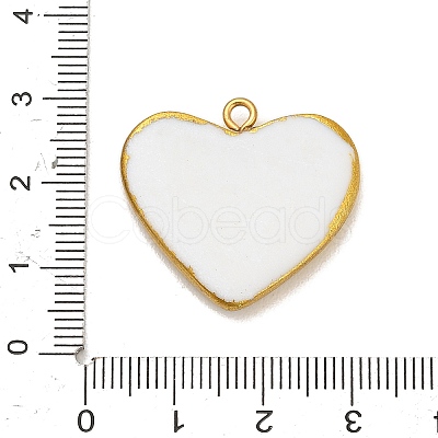 Printed Porcelain Pendants STAS-C183-03A-03-1