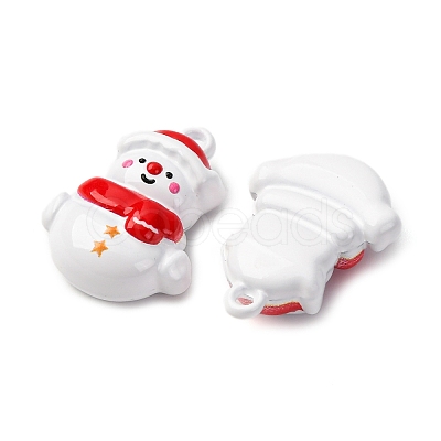 Christmas Themes Baking Paint Alloy Pendants LS-FIND-G097-02A-1