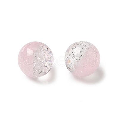Two Tone Resin Beads RESI-Q025-02A-D-1