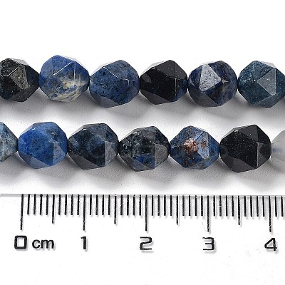 Natural Dumortierite Quartz Beads Strands G-G030-A04-02-1