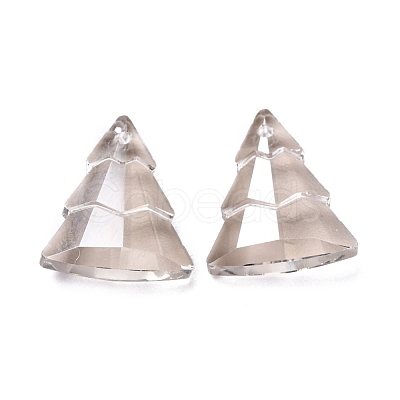Glass Rhinestone Pendants RGLA-O002-A01-001SA-1