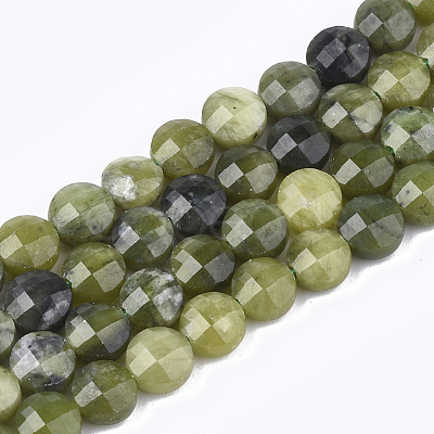Natural Canadian Jade Beads Strands G-T108-45-1