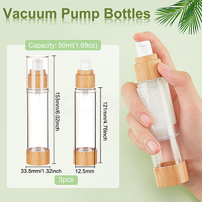 Plastic Vacuum Pump Bottles MRMJ-WH0070-81-1