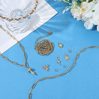 DIY Necklaces Making Kits DIY-BBC0002-72-1
