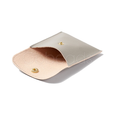 PU Imitation Leather Jewelry Storage Bags ABAG-P006-01A-08-1