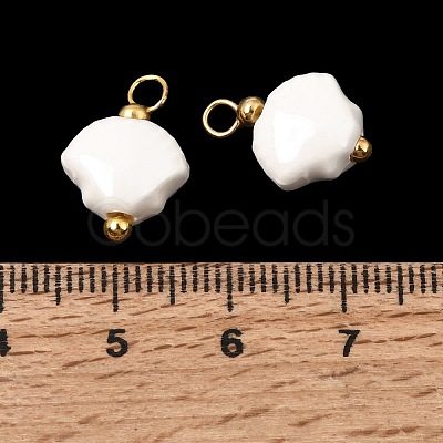 Handmade Porcelain Pendants PR-CBA0027-02G-01-1