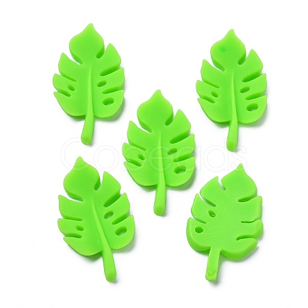 Opaque Resin Cabochons LS-RESI-G025-01B-1