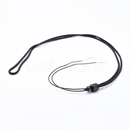 Nylon Cord Necklace Making MAK-I009-14-1