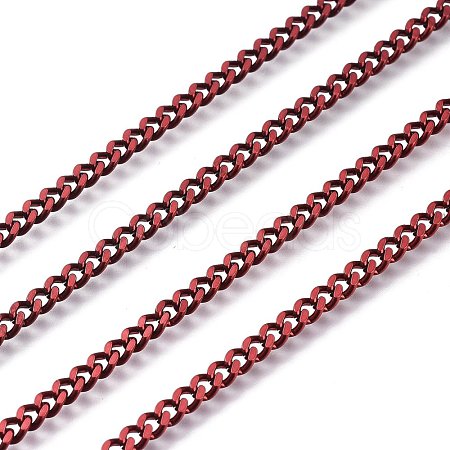 Electrophoresis 304 Stainless Steel Curb Chains CHS-M002-02A-1