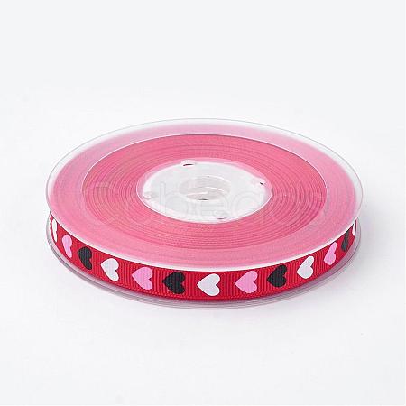 Polyester Grosgrain Ribbon SRIB-D060-9mm-04-1