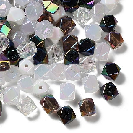 UV Plating Acrylic Beads OACR-D316-08-1