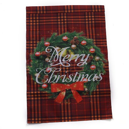 Garden Flag for Christmas AJEW-H108-B14-1