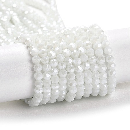 Electroplate Opaque Glass Beads Strands LS-EGLA-A035-P4mm-A01-1