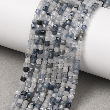 Natura Blue Rutilated Quartz Beads Strands GG-CBA9631-B01-01-1