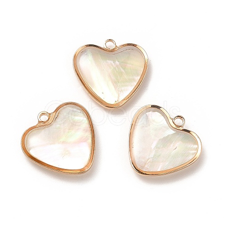 Brass Enamel Pendants KK-K252-10G-04-1