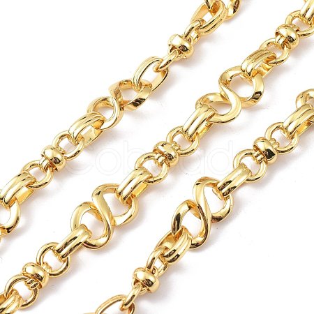 Brass Figaro Chain CHC-D028-17G-1