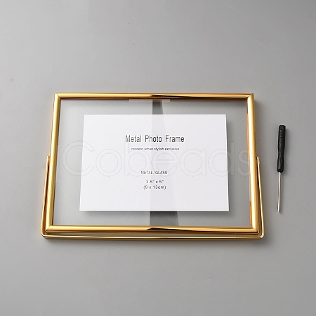 Alloy Photo Frame Stand AJEW-WH0077-110A-1