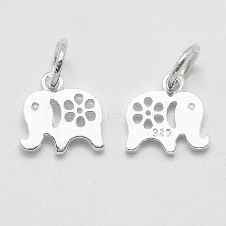 925 Sterling Silver Pendants STER-K170-04S-1
