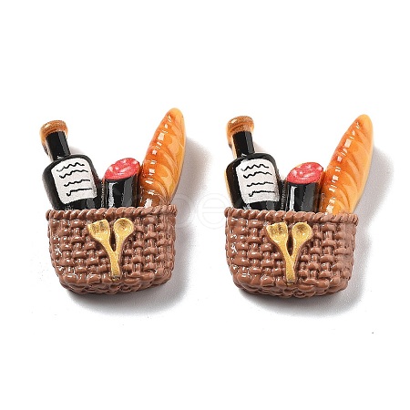Cute Mini Food Series Resin Cabochons LS-CRES-I038-01D-1
