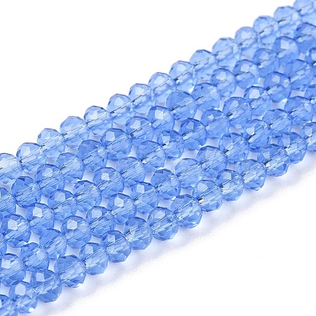 Glass Beads Strands EGLA-A044-T3mm-D14-1