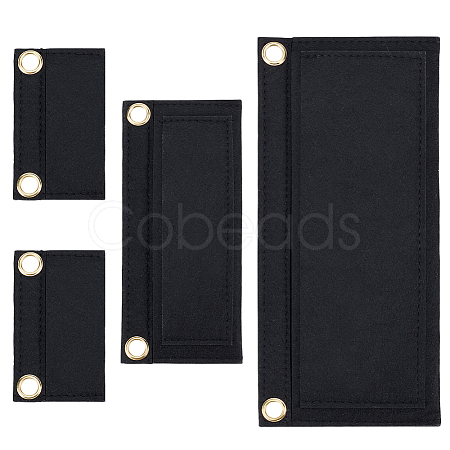 4Pcs Rectangle Felt Purse Organizer Insert FIND-DR0001-97A-1